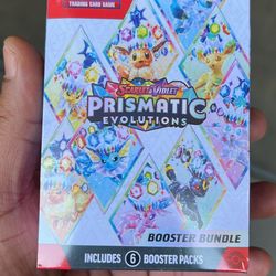 Pokémon Prismatic evolution Booster Bundle