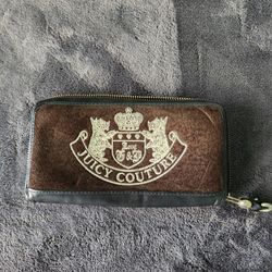 Juicy Couture Suede Wallet
