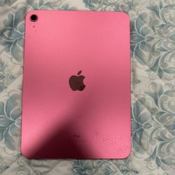 Pink 10th generation ipad