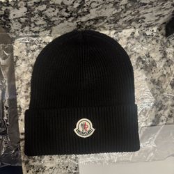 Moncler Wool Logo Beanie