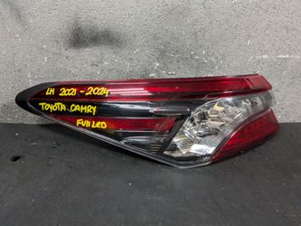 2021-2022-2023-2024 TOYOTA CAMRY FULL LED LEFT TAIL LIGHT OEM USED #10912
