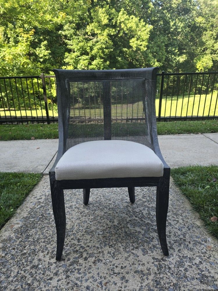 Monaco-Style High Back Accent Chair