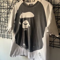 Bape Overprinted Ape Head Tee