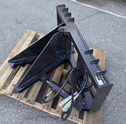 Skid steer Tree Puller Attachment