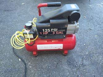 Craftsman 3 Gallon Air Compressor 125 PSI 1 HP