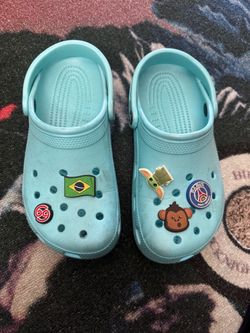 Blue Crocs