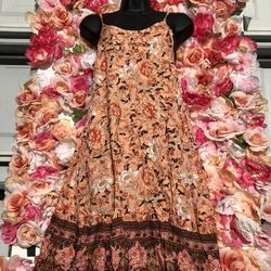 Med Floral Dress