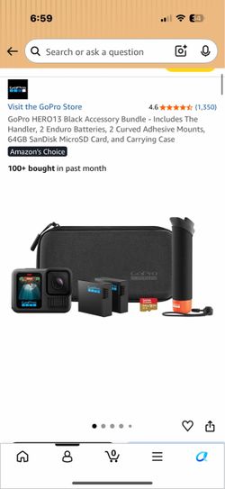GoPro HERO13 Black Accessory Bundle + Accessories