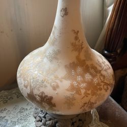 Vintage Glass Lamp
