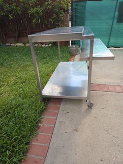 Stainless Steel Commercial Work Table with Shelf