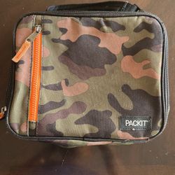 Pack It Insulated Camo Lunch Box 