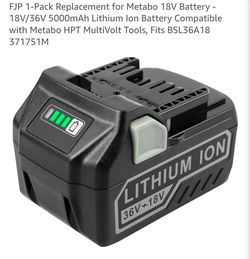 Metabo 18v Li-ion Battery Replacement