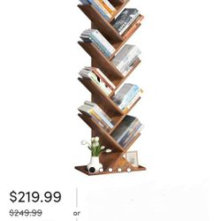 10 Tier Tree Book Shelf.