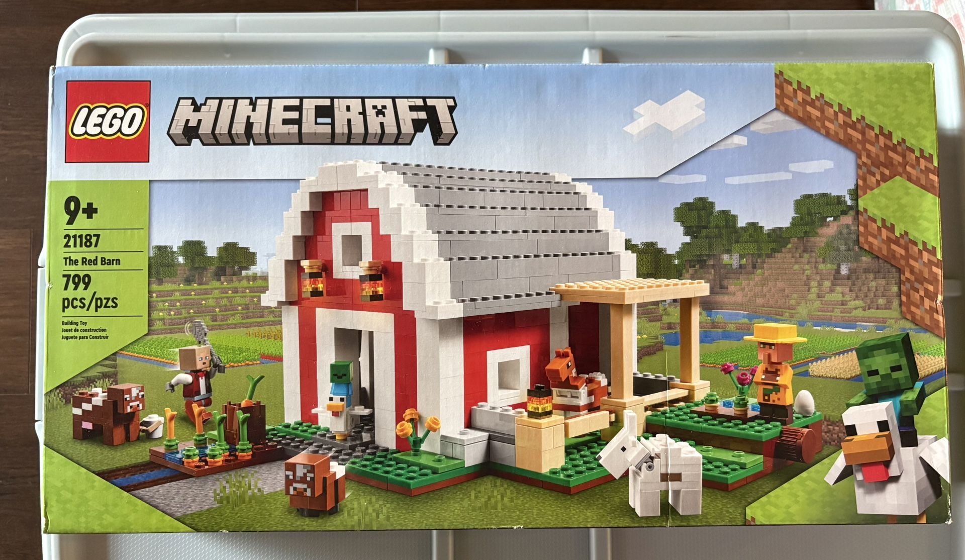 LEGO 21187 – Minecraft “The Red Barn” (Brand New / Sealed)