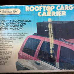 SAMSONITE ROOF TOP CARGO CARRIER for Sale in North Las Vegas NV OfferUp