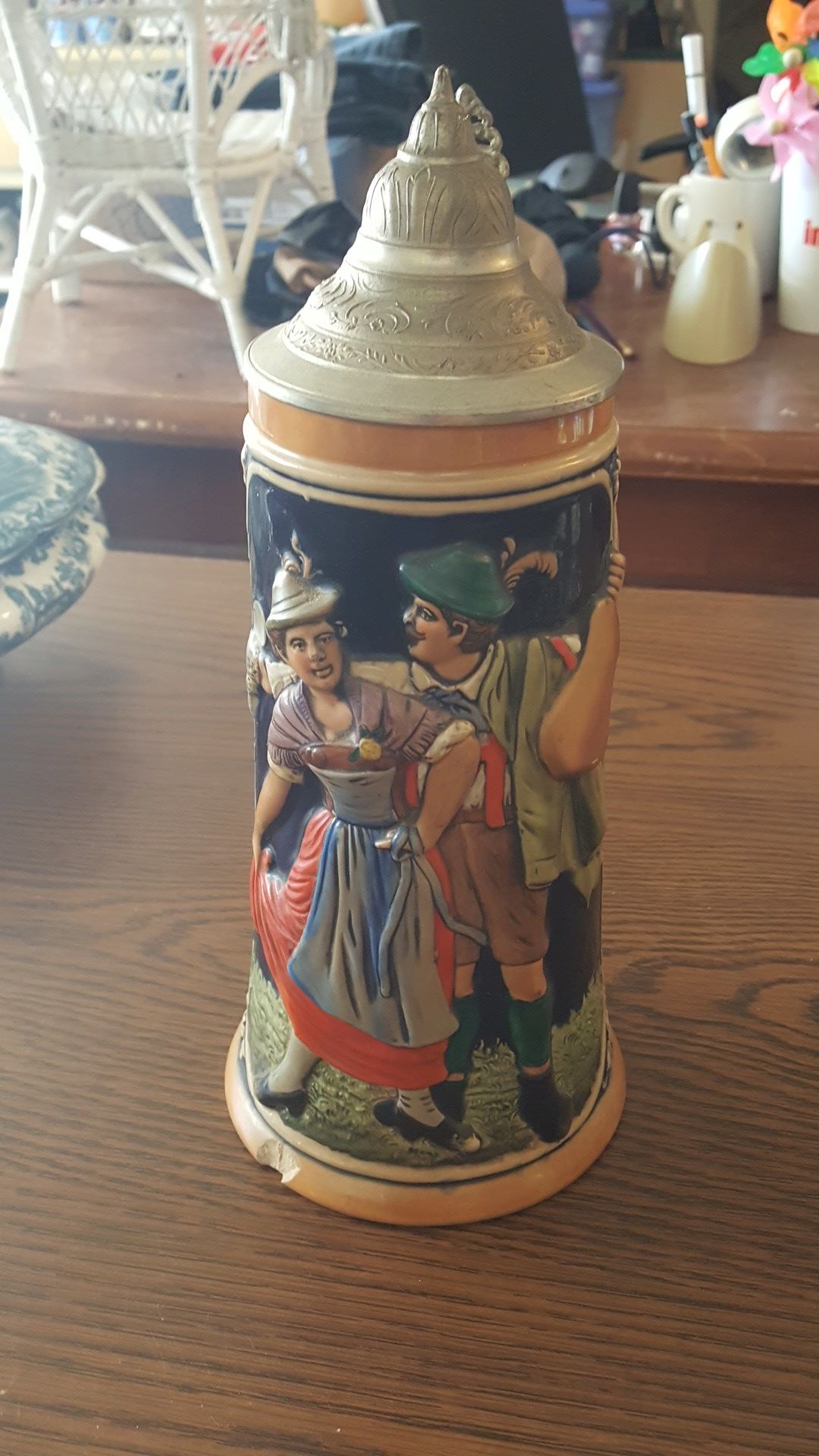 Antique stein