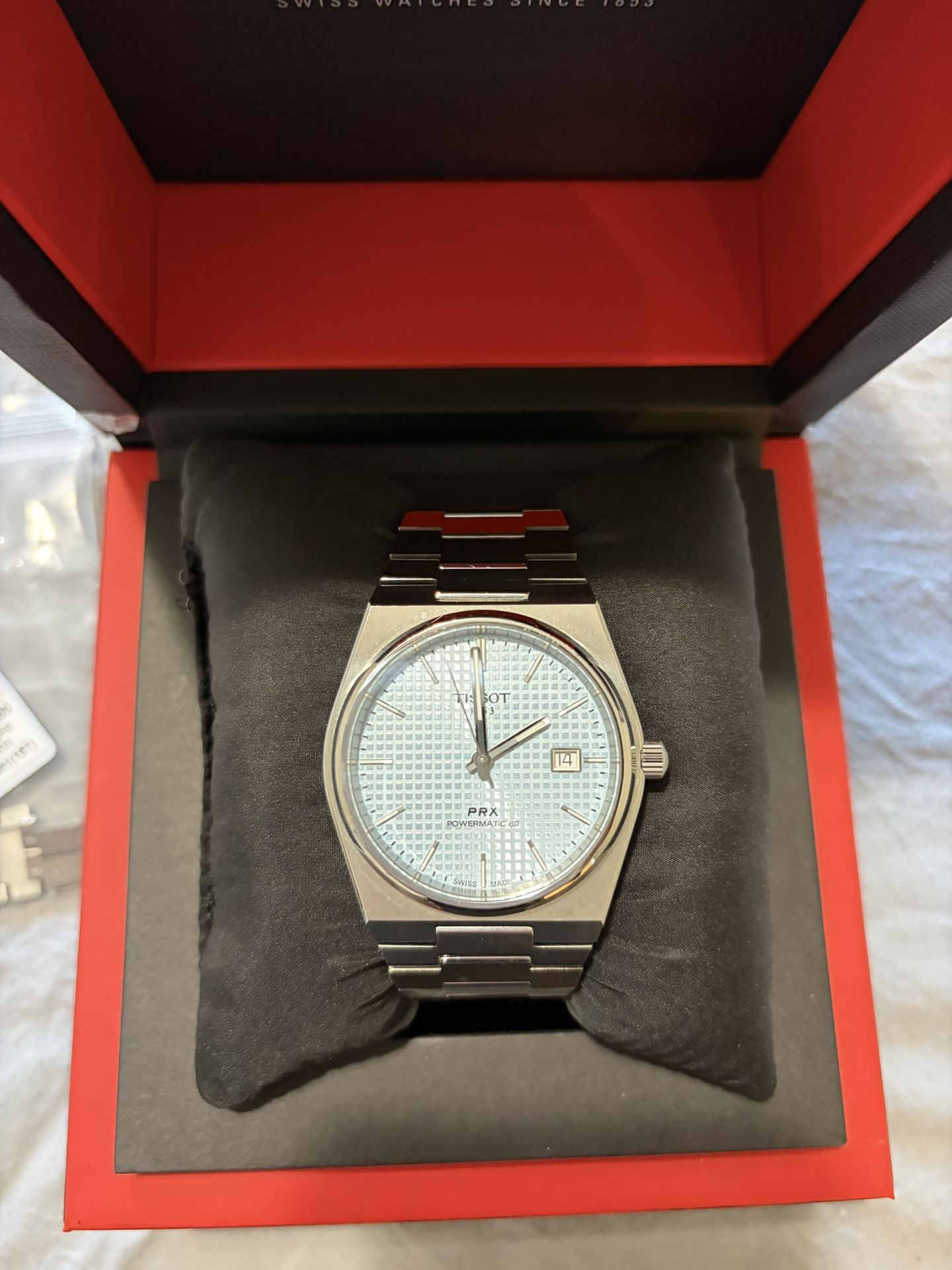 Tissot PRX Powermatic 80 Ice Blue
