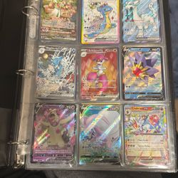 Pokemon Cards With Mini Binder