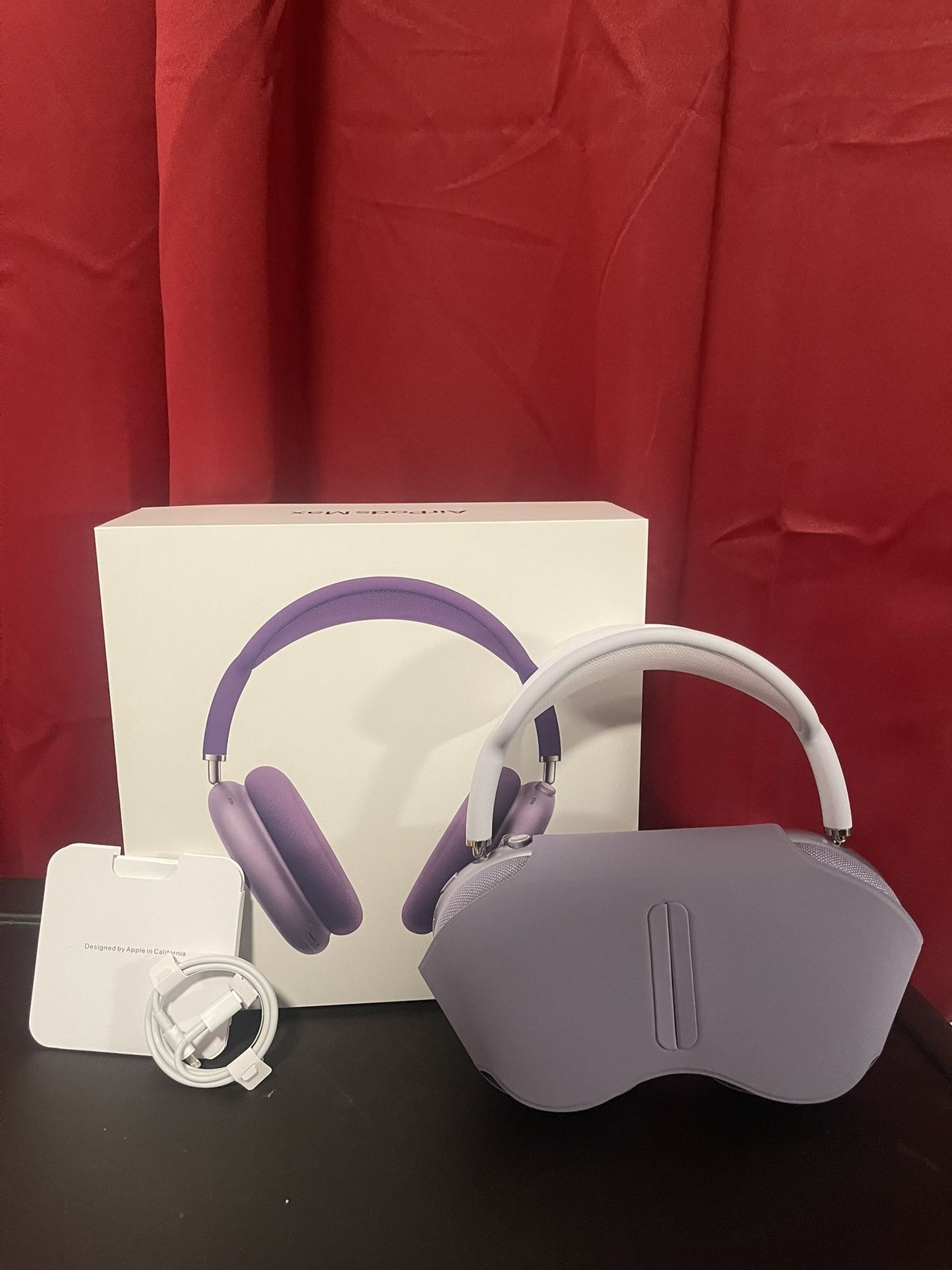 Purple AirPod Maxes