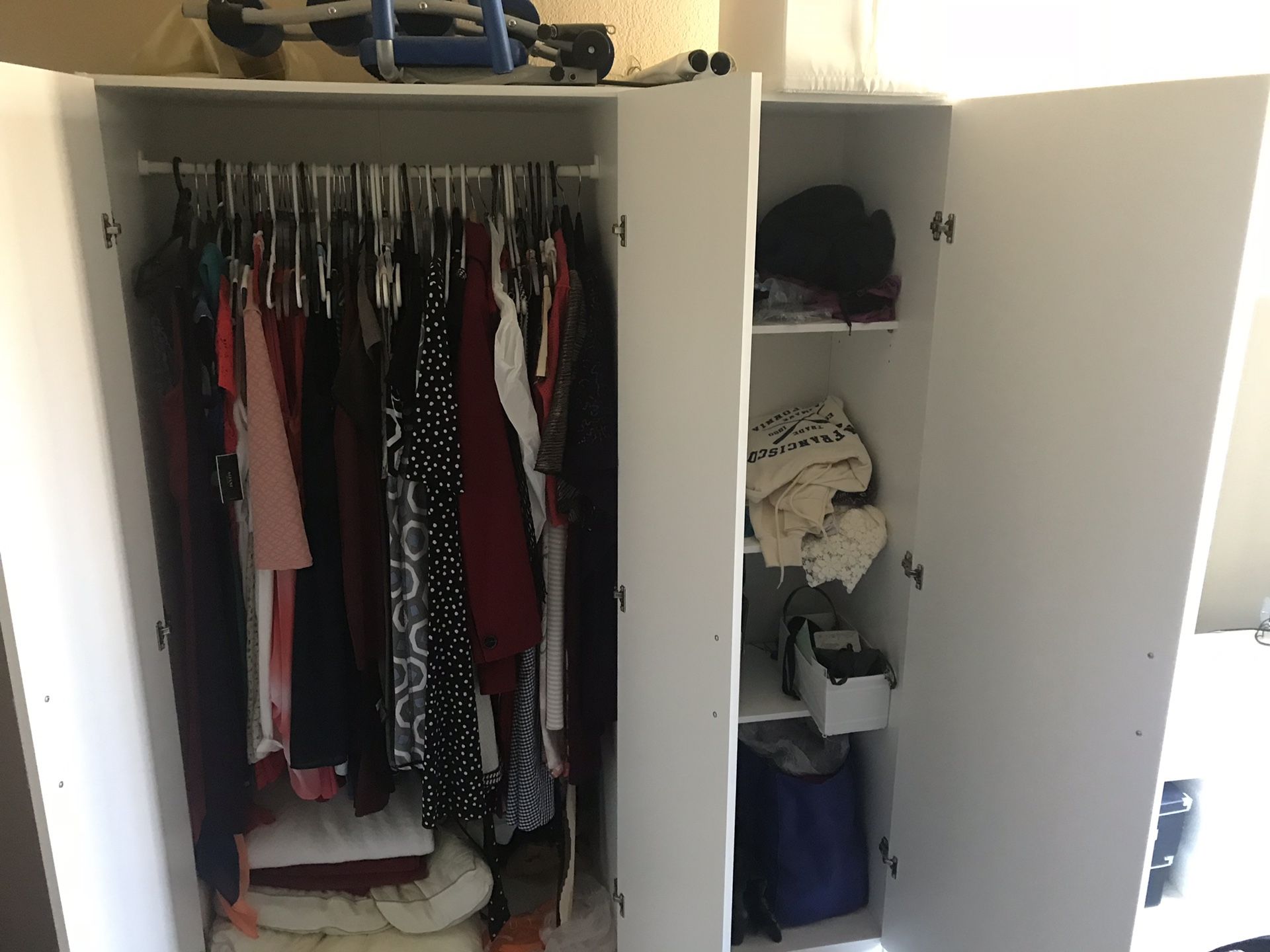 Ikea outlet bygstad wardrobe