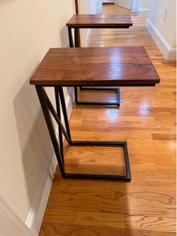 Wooden/metal night stand