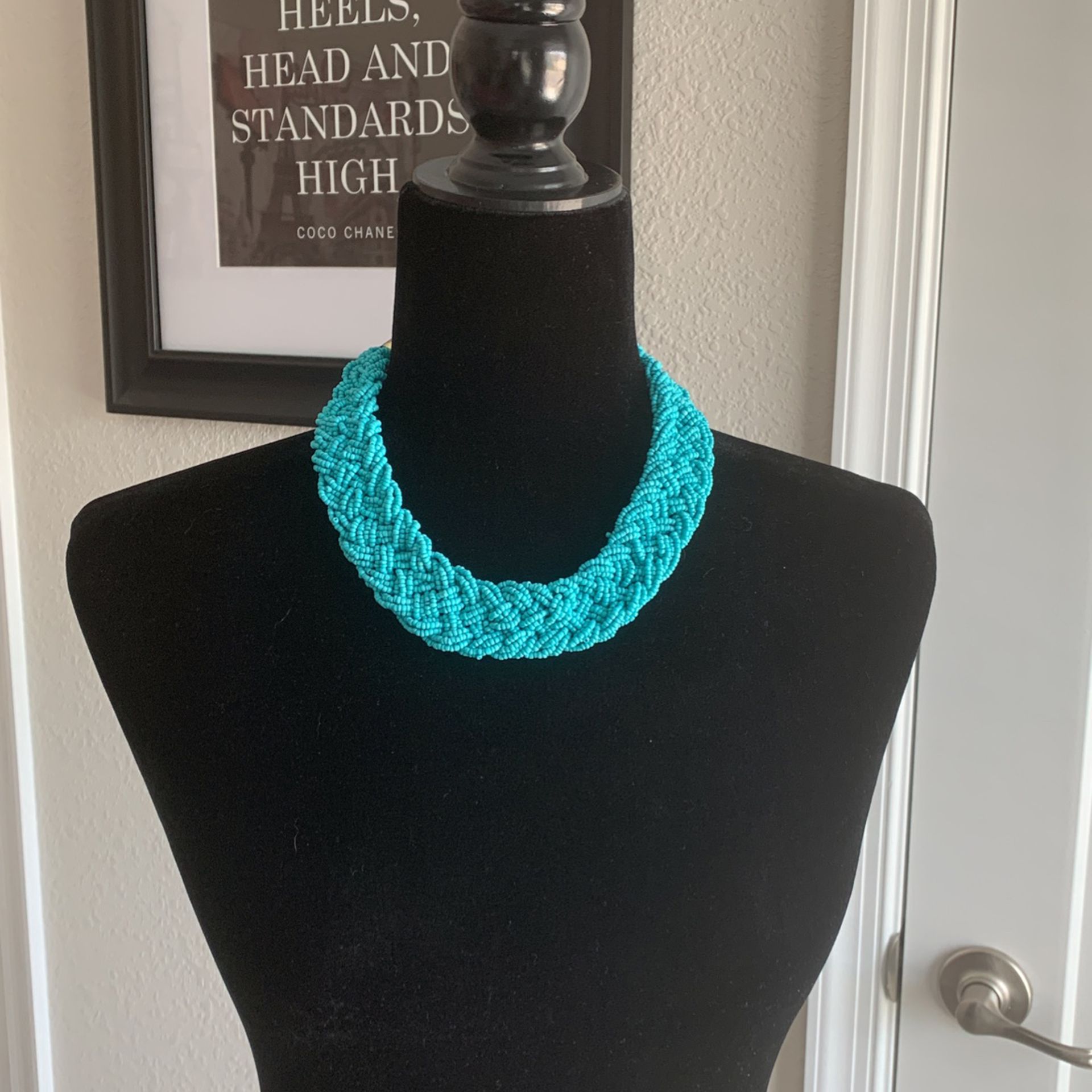 Statement Necklace Turquoise 