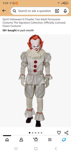Halloween costume adult peniwise chapter 2