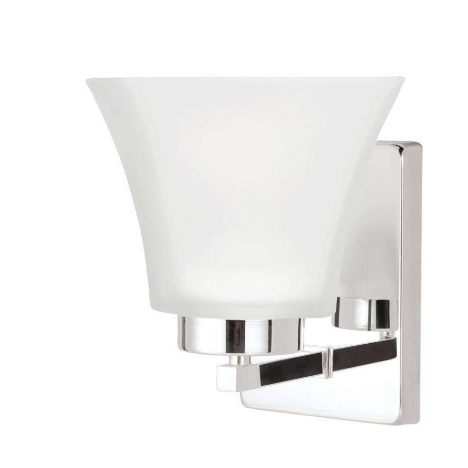 Generation Lighting Bayfield 1 Light 5 inch Chrome Wall Bath Fixture Wall Light
