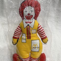 Vintage Ronald McDonald Doll 1985