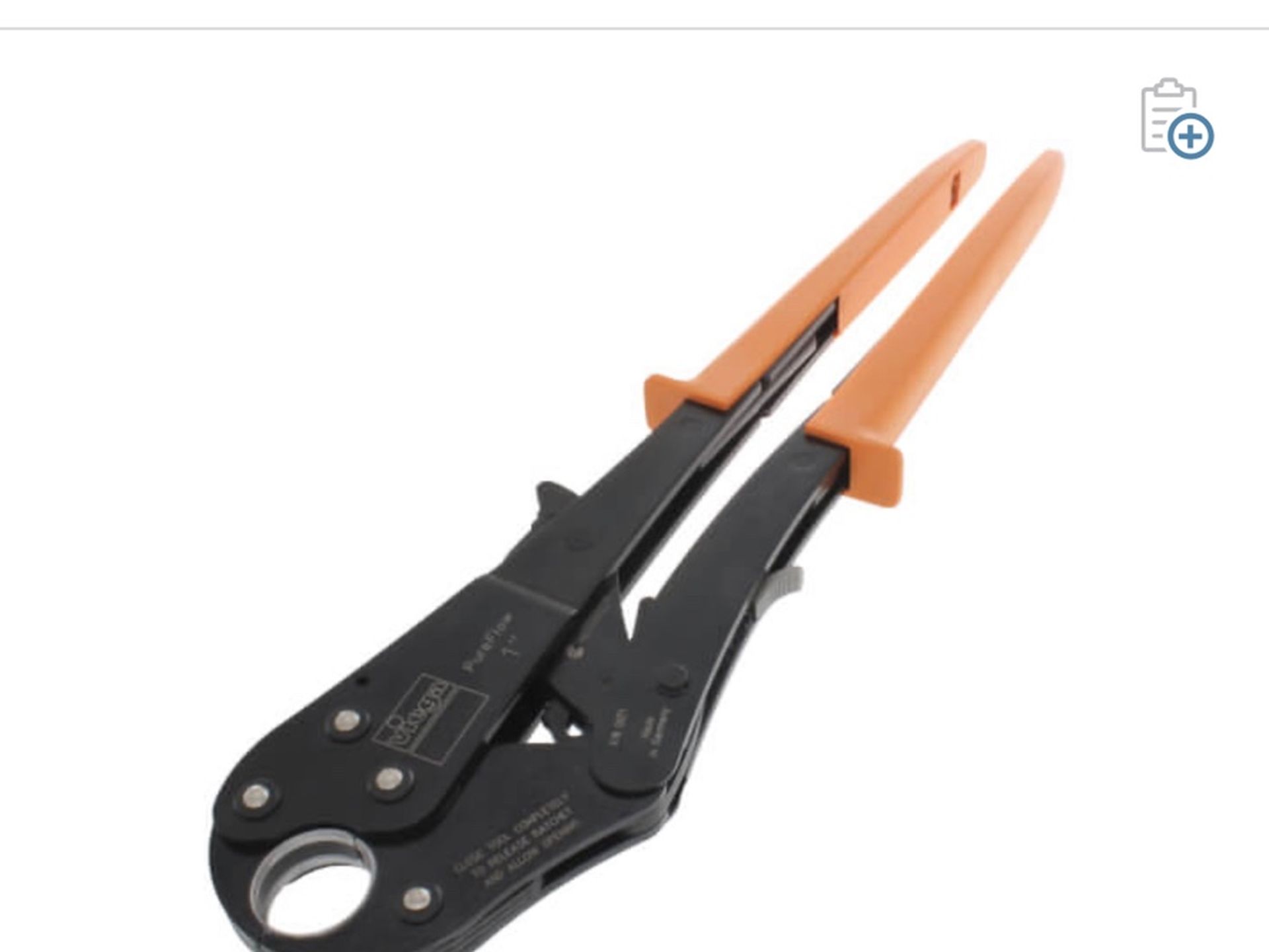 VIEGA PureFlow® 1 in. PEX Pressure Tool in Orange 50060