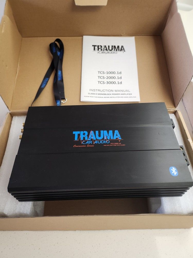 TRAUMA AUDIO AMPLIFIER - $275