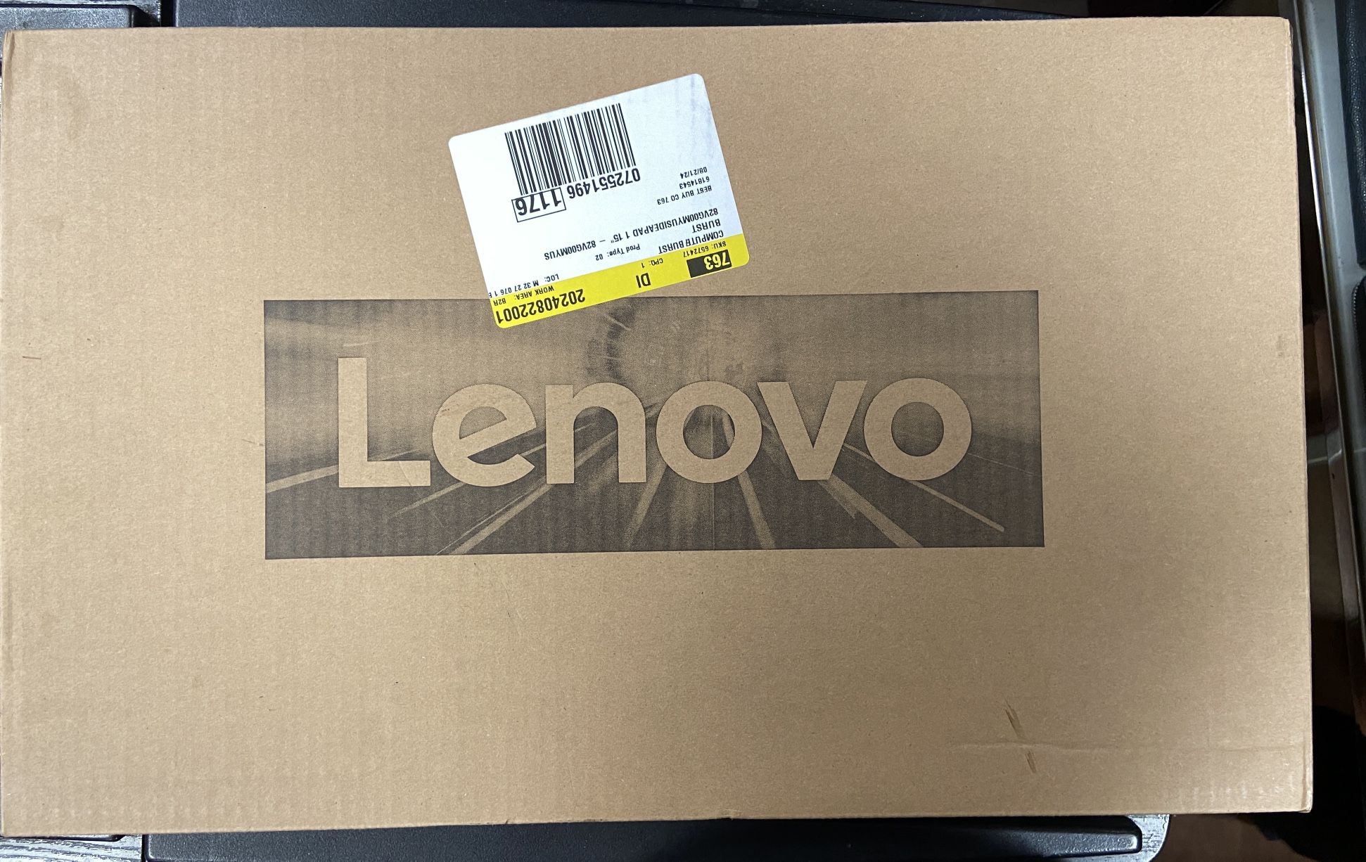 Lenovo Idea Pad 15.6" Storage 256GB Windows 11