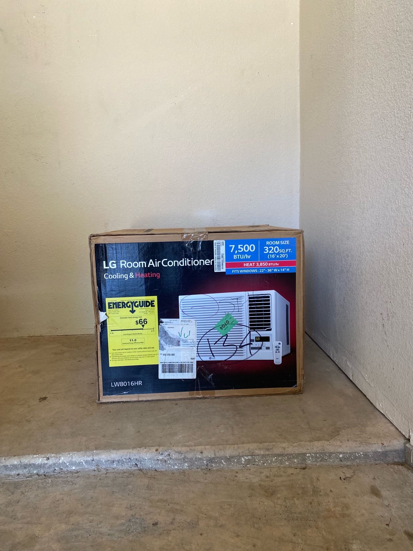 LG Window Air Conditioner- Heating & Cooling