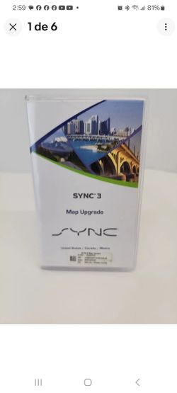 Ford 2015 SYNC 3 Map Upgrade SOFTWARE UPDATE NA 1.18 USB
