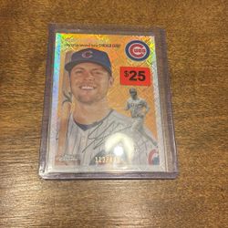 Chicago Cubs Nico Hoerner /(contact info removed) Topps Chrome Orange Refractor Auto
