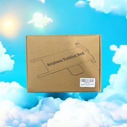 GoCozy Airplane Toddler Bed