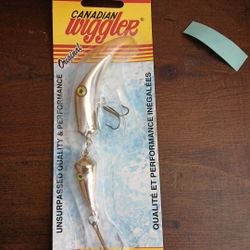 Vintage Canadian Wigglers Brass/ Eyes 3/4 WT