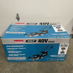 Makita 40V max XGT Brushless Cordless 21 in. Walk Behind Self-Propelled Commercial Lawn Mower Kit (4.0Ah) $999 plus tax at Home Depot Will do free del