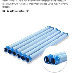 Pool Cleaner Hose for 39 Inch Twist Lock Pool Vacuum Hose Pool Cleaner Hose 6 packs 0226