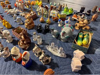 Vintage salt and pepper shakers