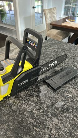 Ryobi chain saw