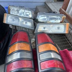 2003-2006 Silverado Headlights And Taillights 