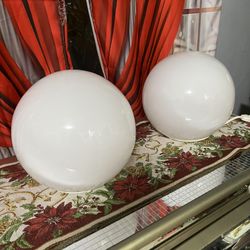 Two Beautiful Lamps IKEA 