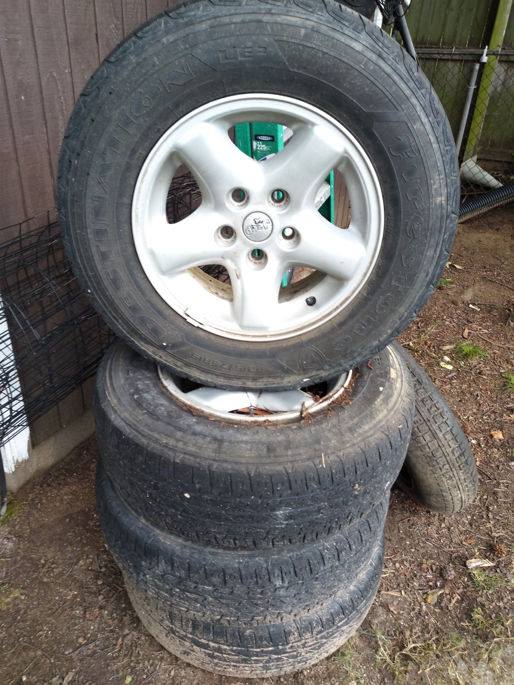 Jeep cherokee XJ wheels