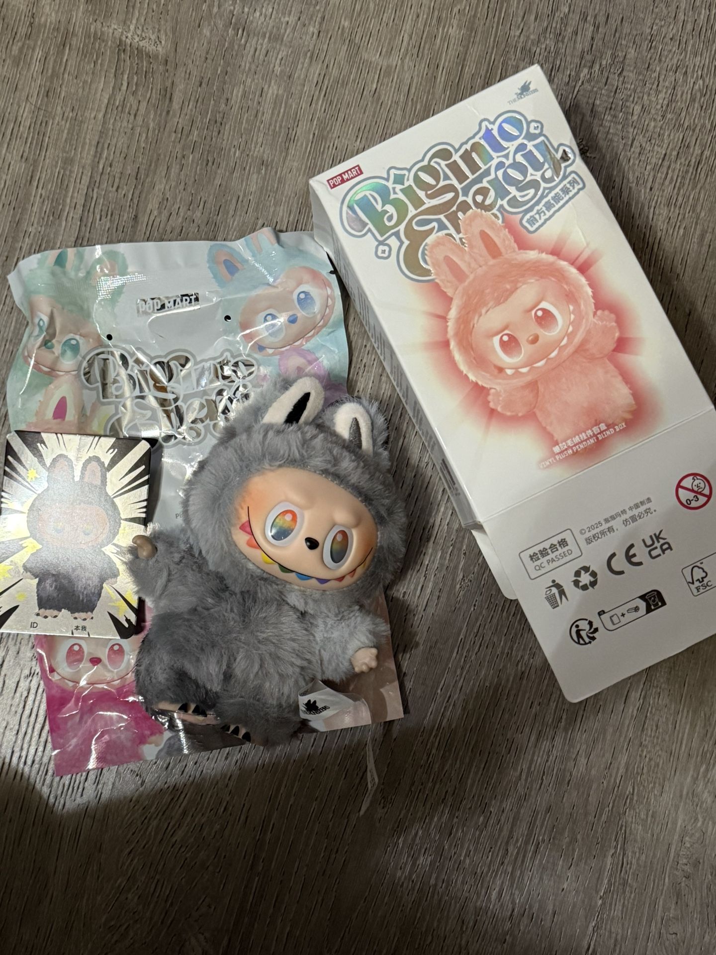Big Into Energy Labubu Secret ID