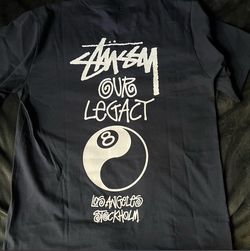 Stussy x Our Legacy 8 Ball Navy Blue Size Large