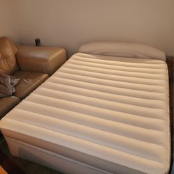 Aerobed Queen Air Mattress  With Headrest 