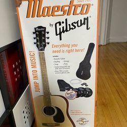 Gibson maestro Acoustic Guitar - New