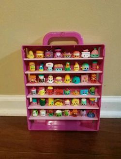 Shopkins Case and 48 Shopkins New