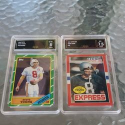 49ner Fans Steve Young Graded Cards 